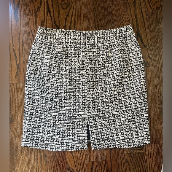 TAHARI ASL Women's Tweed Pencil Skirt Sz. 12 grey - Picture 3 of 6